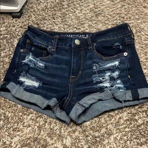 American Eagle hi rise shortie
